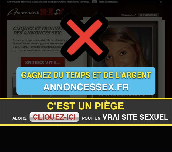Capture d'écran du site AnnoncesSex.fr