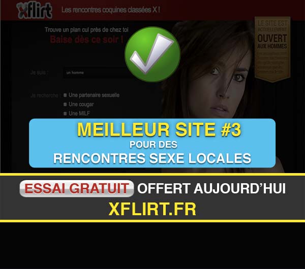 Capture d'écran du site xFlirt.fr